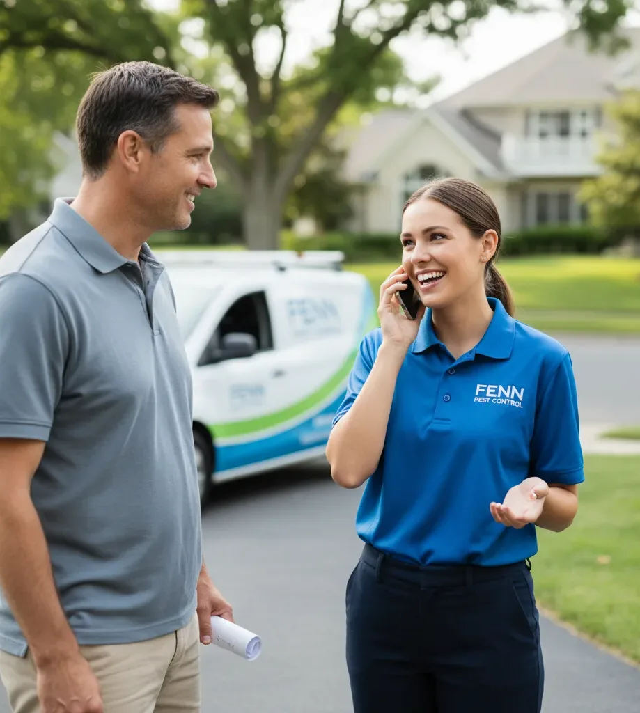 Fenn Pest Control customer support in East Windsor